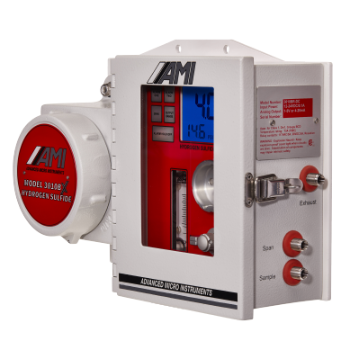 Analizador fijo de H2S en gas natural | 3010 BX  | AMI