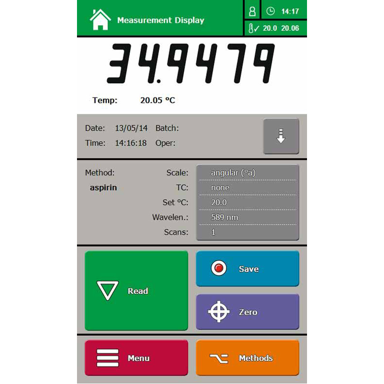Polarímetro de mesada de alta precisión | ADP 600 | B+S
