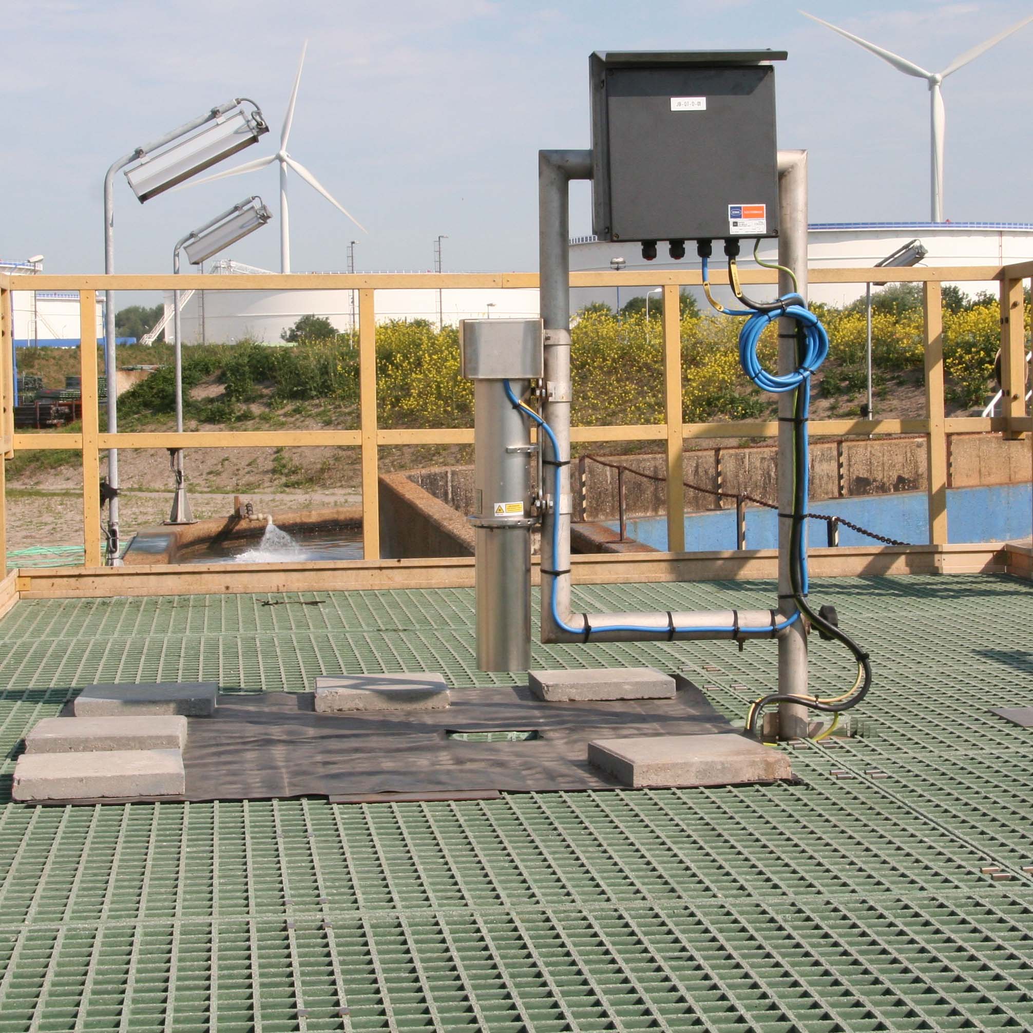 Detector de derrames de hidrocarburos en agua de Acero Inoxidable | LDI ROW SS | LDI ROW