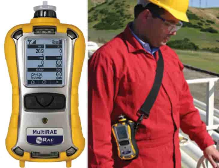 MultiRAE LITE Monitor multigas portátil inalámbrico Honeywell RAE