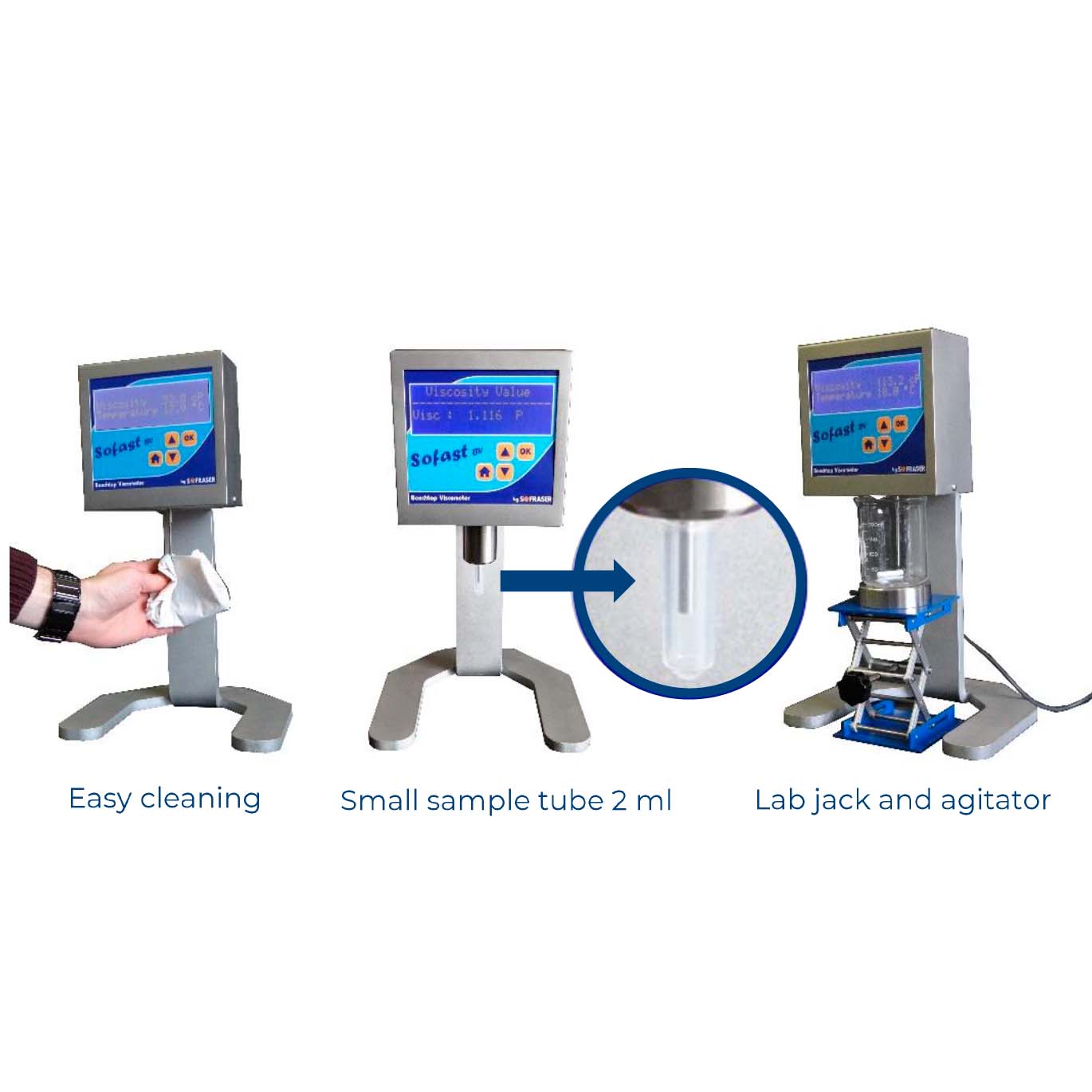 Viscosímetro de mesada para laboratorios | Sofast BV | Sofraser